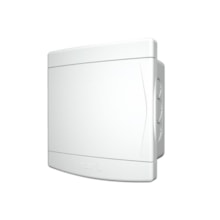 Quadro de Distribuição PVC Embutir Sem Barramento 3/4 Disjuntores Tigre Quadro de Distribuição PVC Embutir Sem Barramento 3/4 Disjuntores Tigre