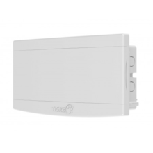 Quadro de Distribuição PVC Slim Embutir Sem Barramento 12 Disjuntores Tigre Quadro de Distribuição PVC Slim Embutir Sem Barramento 12 Disjuntores Tigre