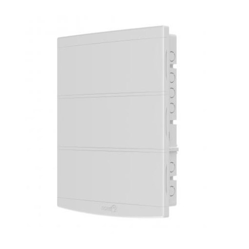 Quadro de Distribuição PVC Slim Embutir Sem Barramento 48 Disjuntores Tigre