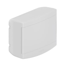 Quadro de Distribuição PVC Sobrepor Sem Barramento 6/8 Disjuntores Tigre Quadro de Distribuição PVC Sobrepor Sem Barramento 6/8 Disjuntores Tigre