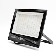 Refletor Led 150W 6500K Bivolt Preto LL-1201 LedBee R150B
