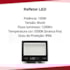 Refletor Led 150W 6500K Bivolt Preto LL-1201 LedBee R150B