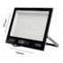 Refletor Led 200W 6500K Bivolt Preto LL-1200 LedBee R200B