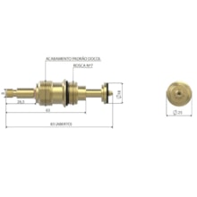 Reparo MVS Registro Pressão Docol 011601 Blukit Reparo MVS Registro Pressão Docol 011601 Blukit