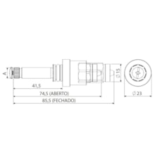 Reparo MVS Torneira s/ Castelo Deca 020107 Blukit Reparo MVS Torneira s/ Castelo Deca 020107 Blukit