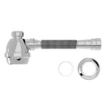 Sifão Universal com Copo Cromado Pia/Tanque Blukit Sifão Universal com Copo Cromado Pia/Tanque Blukit