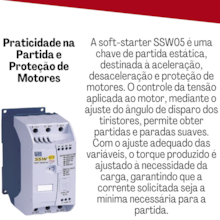 Soft Starter 45A 220-460V SSW05 Weg Soft Starter 45A 220-460V SSW05 Weg