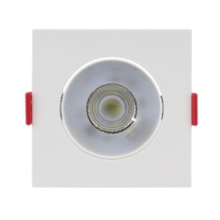 Spot LED Embutir Quadrado Direcionável 5W 6500K Bivolt Opus Spot LED Embutir Quadrado Direcionável 5W 6500K Bivolt Opus