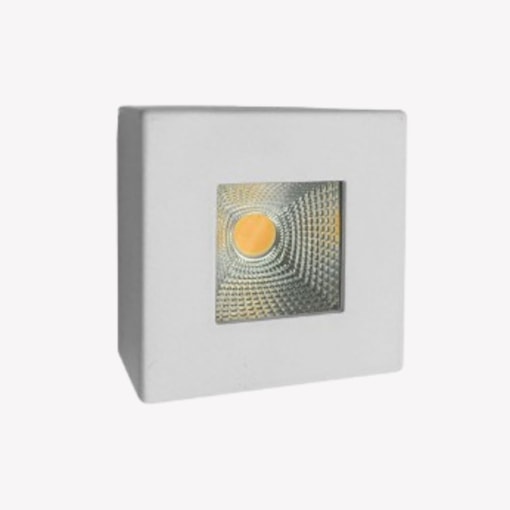 Spot Quadrado Sobrepor Branco 5W 4000K Luz Neutra Bivolt Opus Spot Quadrado Sobrepor Branco 5W 4000K Luz Neutra Bivolt Opus