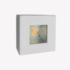 Spot Quadrado Sobrepor Branco 5W 4000K Luz Neutra Bivolt Opus