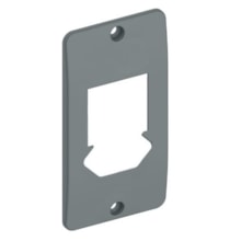 Tampa 2 Interruptores 1 Tomada Hexagonal 1/2'' - 3/4'' Cinza Konextop Tampa 2 Interruptores 1 Tomada Hexagonal 1/2'' - 3/4'' Cinza Konextop