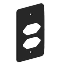 Tampa 2 Tomadas Hexagonal 1/2'' - 3/4'' Preto Konextop Tampa 2 Tomadas Hexagonal 1/2'' - 3/4'' Preto Konextop