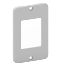 Tampa 3 Teclas 1/2'' - 3/4'' Branco Konextop Tampa 3 Teclas 1/2'' - 3/4'' Branco Konextop