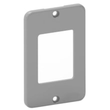 Tampa 3 Teclas 1/2'' - 3/4'' Cinza Konextop Tampa 3 Teclas 1/2'' - 3/4'' Cinza Konextop