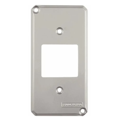 Tampa Condulete 2 Postos s/ Pintura 3/4'' Tramontina Tampa Condulete 2 Postos s/ Pintura 3/4'' Tramontina