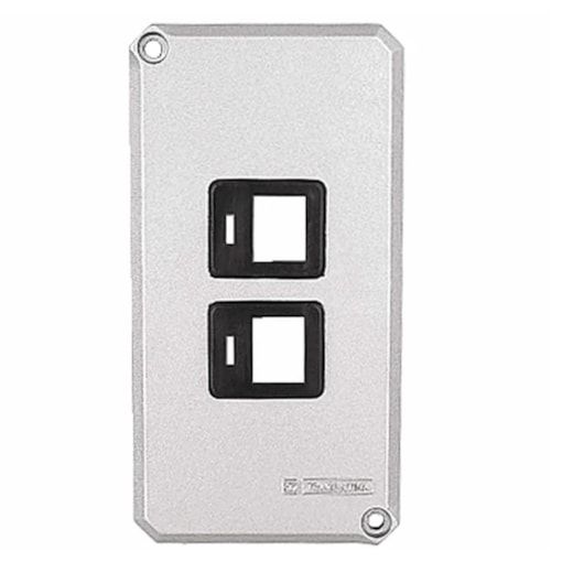 Tampa Condulete 2 Postos Suporte RJ45 1'' Tramontina Tampa Condulete 2 Postos Suporte RJ45 1'' Tramontina