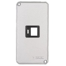 Tampa Condulete Múltiplo c/ 1 Posto e Suporte 1'' RJ45 Tramontina Tampa Condulete Múltiplo c/ 1 Posto e Suporte 1'' RJ45 Tramontina