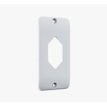 Tampa Tomada Hexagonal Vertical 1/2'' - 3/4'' Branco Konextop Tampa Tomada Hexagonal Vertical 1/2'' - 3/4'' Branco Konextop