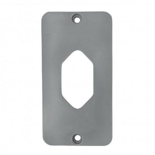 Tampa Tomada Hexagonal Vertical 1/2'' - 3/4'' Cinza Konextop Tampa Tomada Hexagonal Vertical 1/2'' - 3/4'' Cinza Konextop