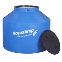 Tanque Polietileno Água Protegida Azul 1500L Acqualimp Tanque Polietileno Água Protegida Azul 1500L Acqualimp