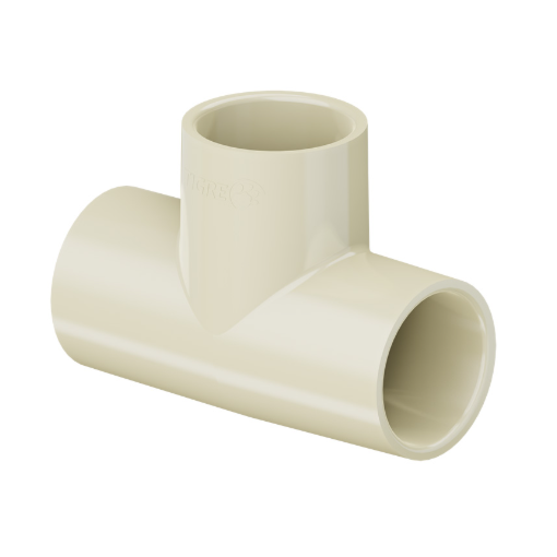 Tê Aquatherm 90° 54mm Tigre Tê Aquatherm 90° 54mm Tigre