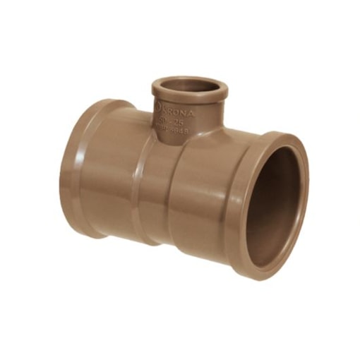 Tê de Redução Soldável 110x75mm Krona Tê de Redução Soldável 110x75mm Krona