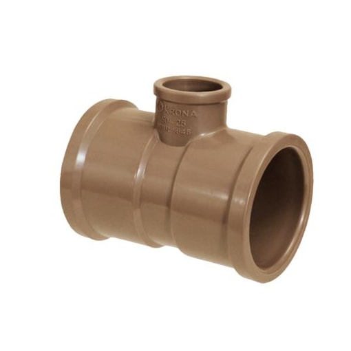 Tê de Redução Soldável 85x60mm Krona Tê de Redução Soldável 85x60mm Krona