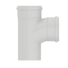 Tê Esgoto 75x50mm Tigre Tê Esgoto 75x50mm Tigre