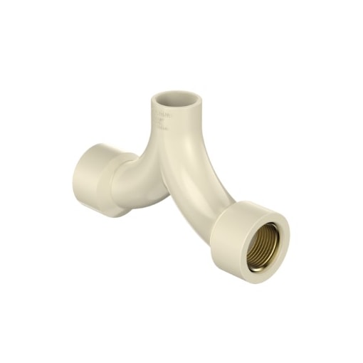 Tê Misturador RF CPVC Ultraterm 15mm x 1/2''  Krona Tê Misturador RF CPVC Ultraterm 15mm x 1/2''  Krona