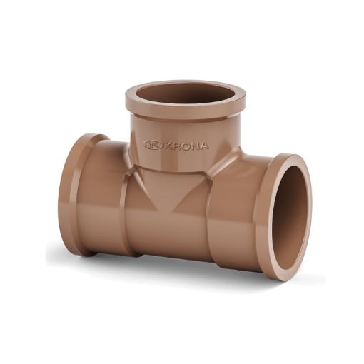 Tê Soldável 75mm Krona Tê Soldável 75mm Krona
