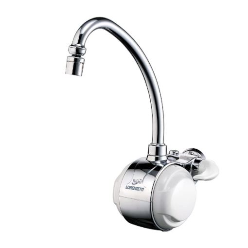 Torneira Elétrica Versátil Branco/Cromado 220V 5500W Lorenzetti Torneira Elétrica Versátil Branco/Cromado 220V 5500W Lorenzetti