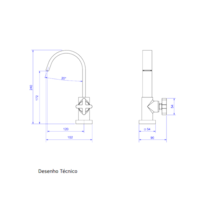 Torneira Lavatório Mesa Polo 1198.C32 Deca  Torneira Lavatório Mesa Polo 1198.C32 Deca