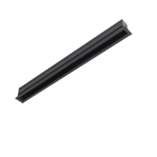 Trilho Eletrificado Magnético Embutir Preto 2 Metros Gaya   Trilho Eletrificado Magnético Embutir Preto 2 Metros Gaya