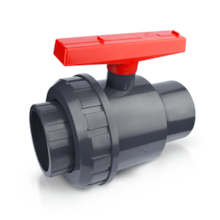 Válvula de Esfera PVC Soldável com União 110mm Coval Válvula de Esfera PVC Soldável com União 110mm Coval