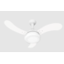 Ventilador de Teto One Led 3 Pás Branco 127V Ventidelta  